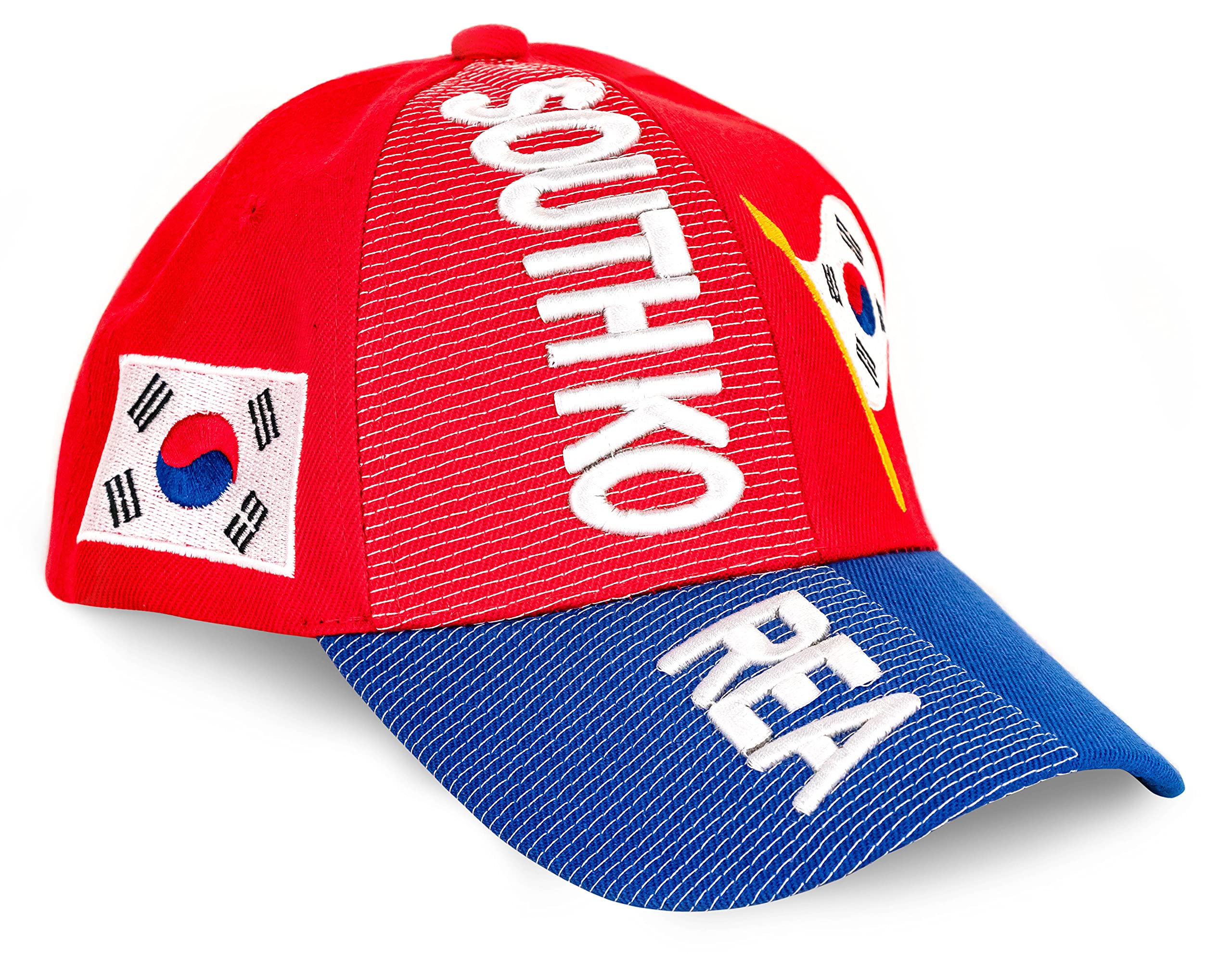 High End HatsHigh End Hats Nations of Asia and Pacific Hat Collection Embroidered Adjustable Baseball Cap