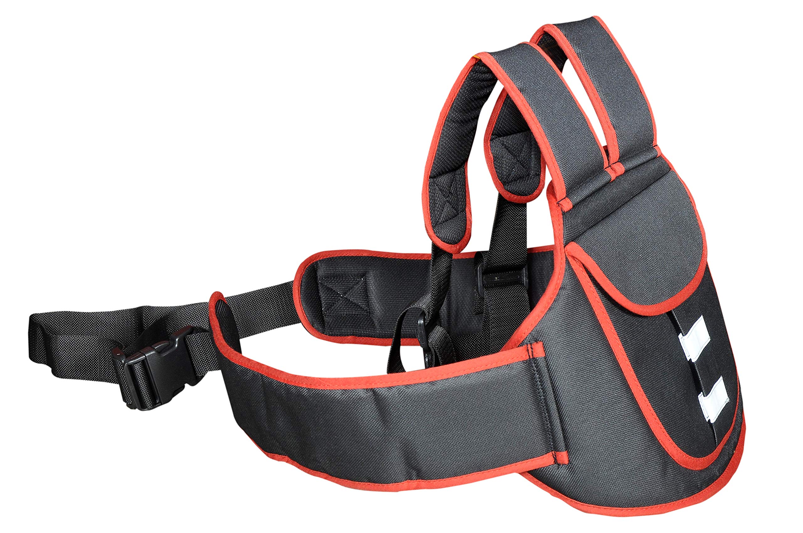 Crawl'in Kids Adjustable Safety Harness Belt For Kids/Newborn Babies Vehicle Motorcycle Ride Strap For Two Wheeler-Red 1