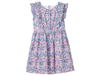 Janie and Jack Floral Dress (Toddler/Little Kids/Big Kids) Girl