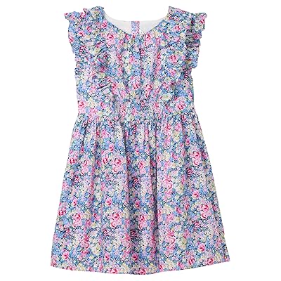 Janie and Jack Floral Dress (Toddler/Little Kids/Big Kids) Girl