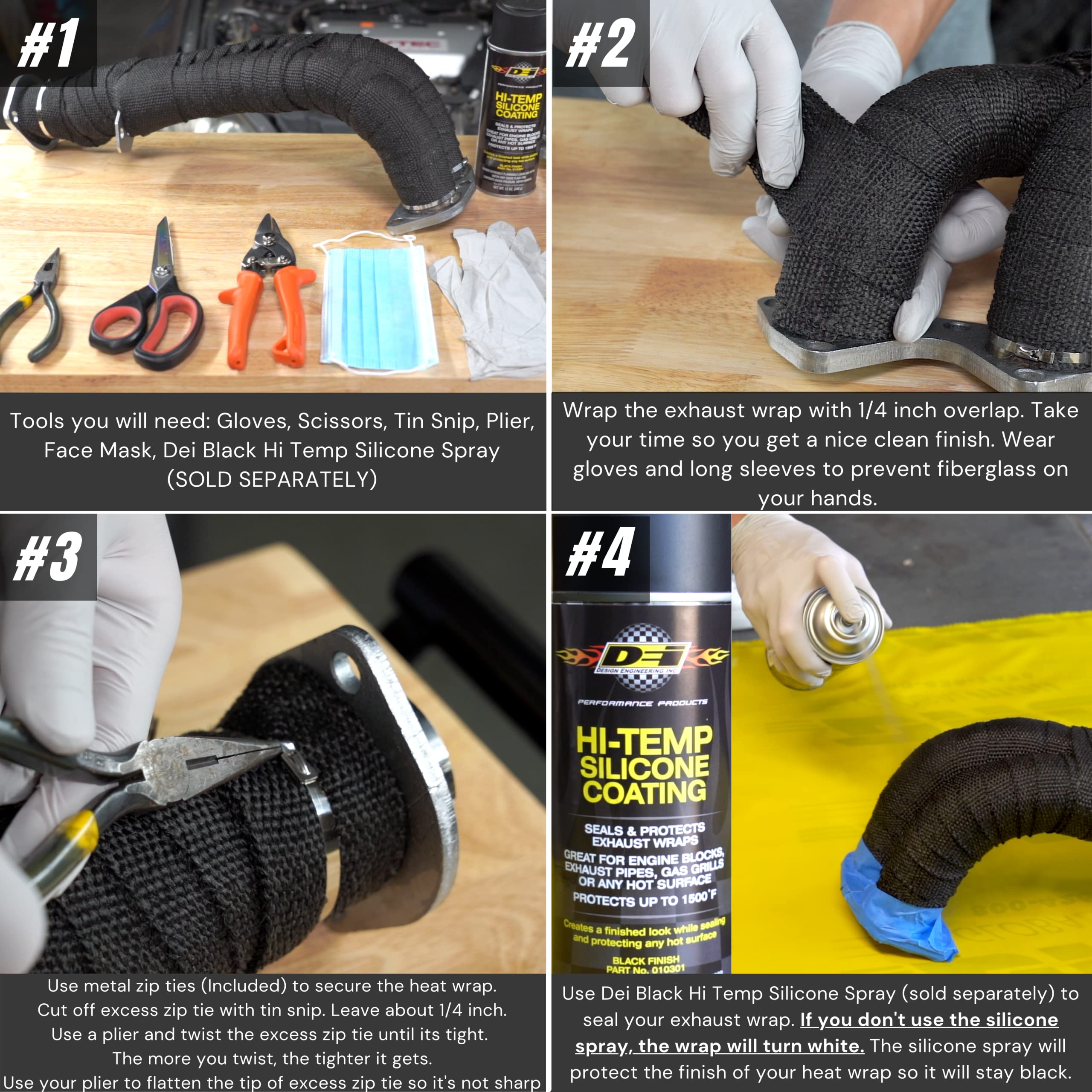 DEI HiTemp Silicone Coating SprayBlack 9667343 Pep Boys, 59 OFF