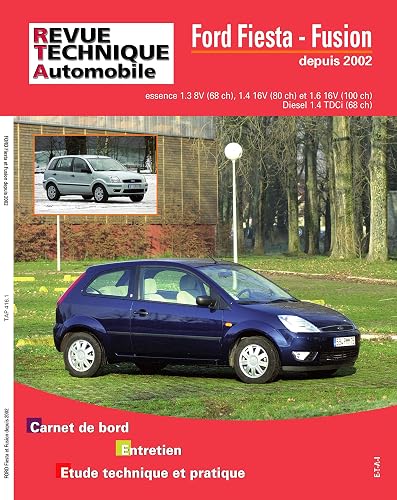 E.T.A.I - Revue Technique Automobile 416 - FORD FIESTA V - 2002 à 2005 ETAI