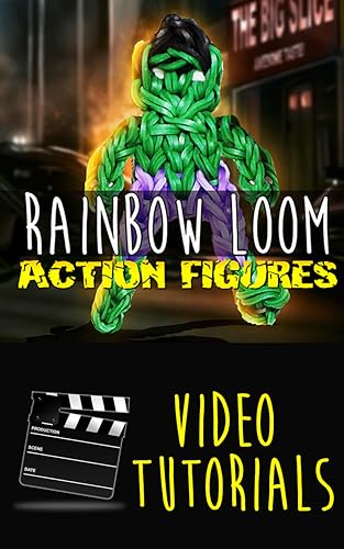 Rainbow Loom Video Tutorials: Action figures Series - Top Rubber Band Designs Video Guide