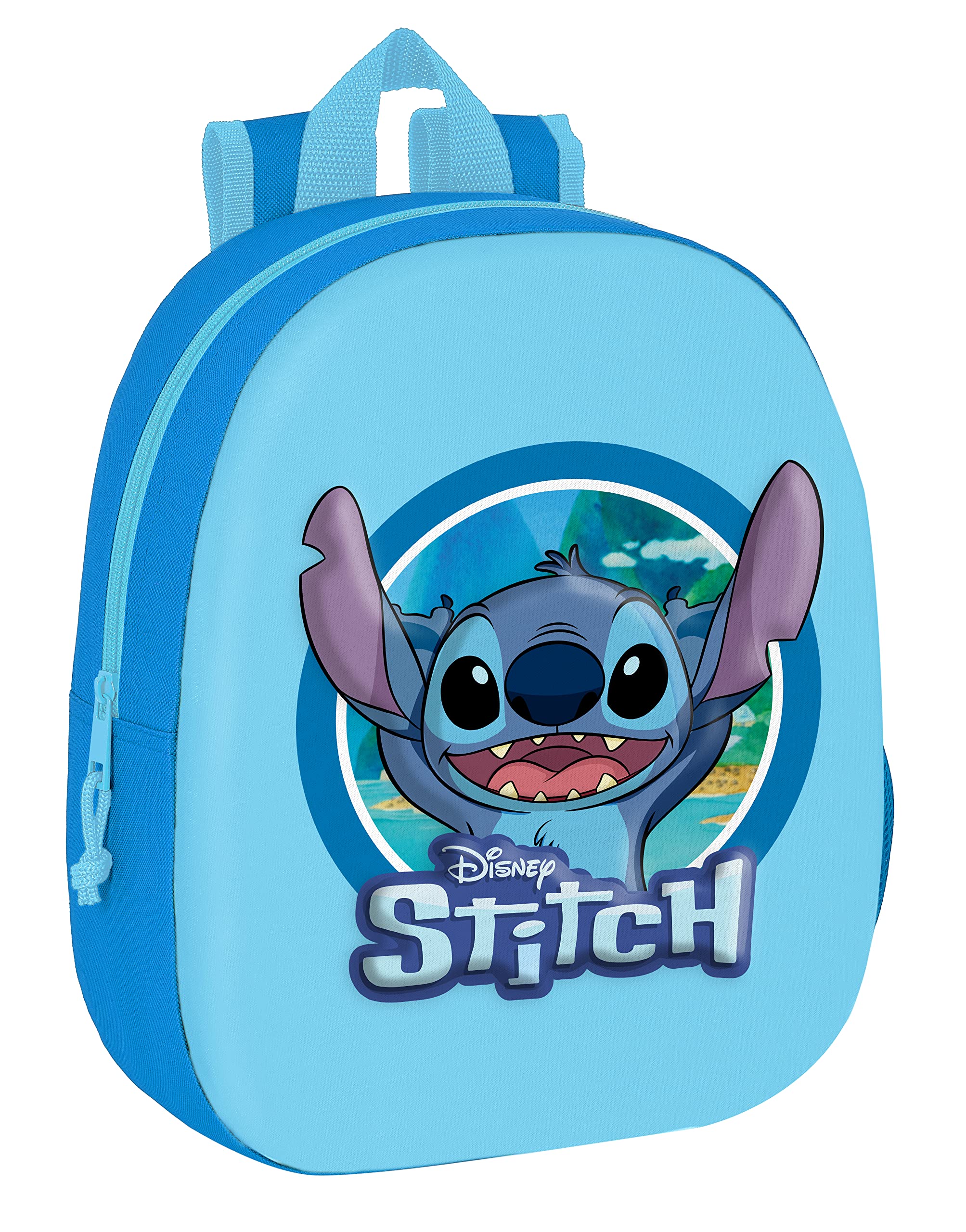 Safta M890a PRINCESAS DISNEY - Mochila Escolar, con Diseño 3D, Adaptable a Carro, Ideal para Niños de Diferentes Edades, Cómoda y Versátil, Calidad y Resistencia, 27x10x33 Unisex niños (Pack de 1)