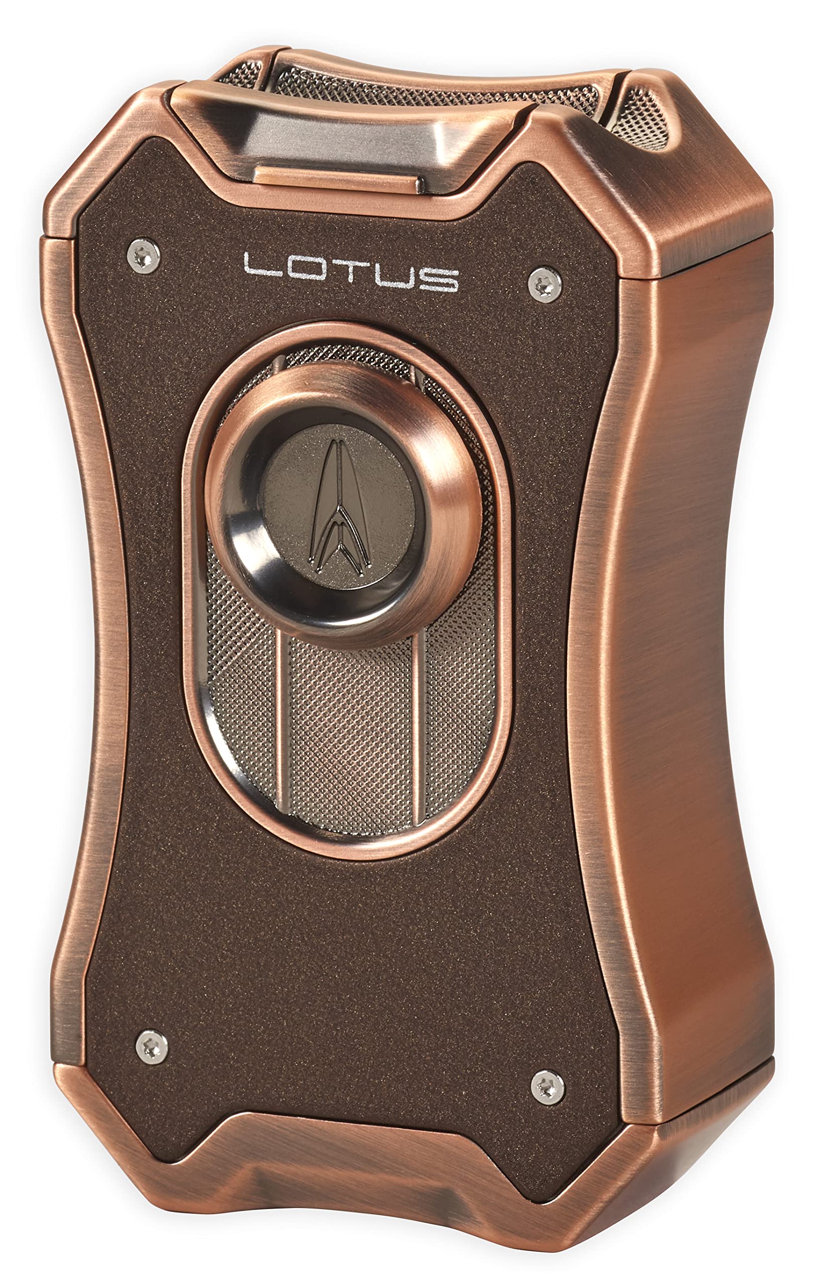 Amazon.com: Lotus Emperor Table Cigar Lighter with Quad Wind-Resistant  Torch Flames, All Metal Housing, Cigar Rest Cap, Large Flame Adjuster,  Extra Large Fuel Tank (Copper & Brown Crackle) : Health & Household