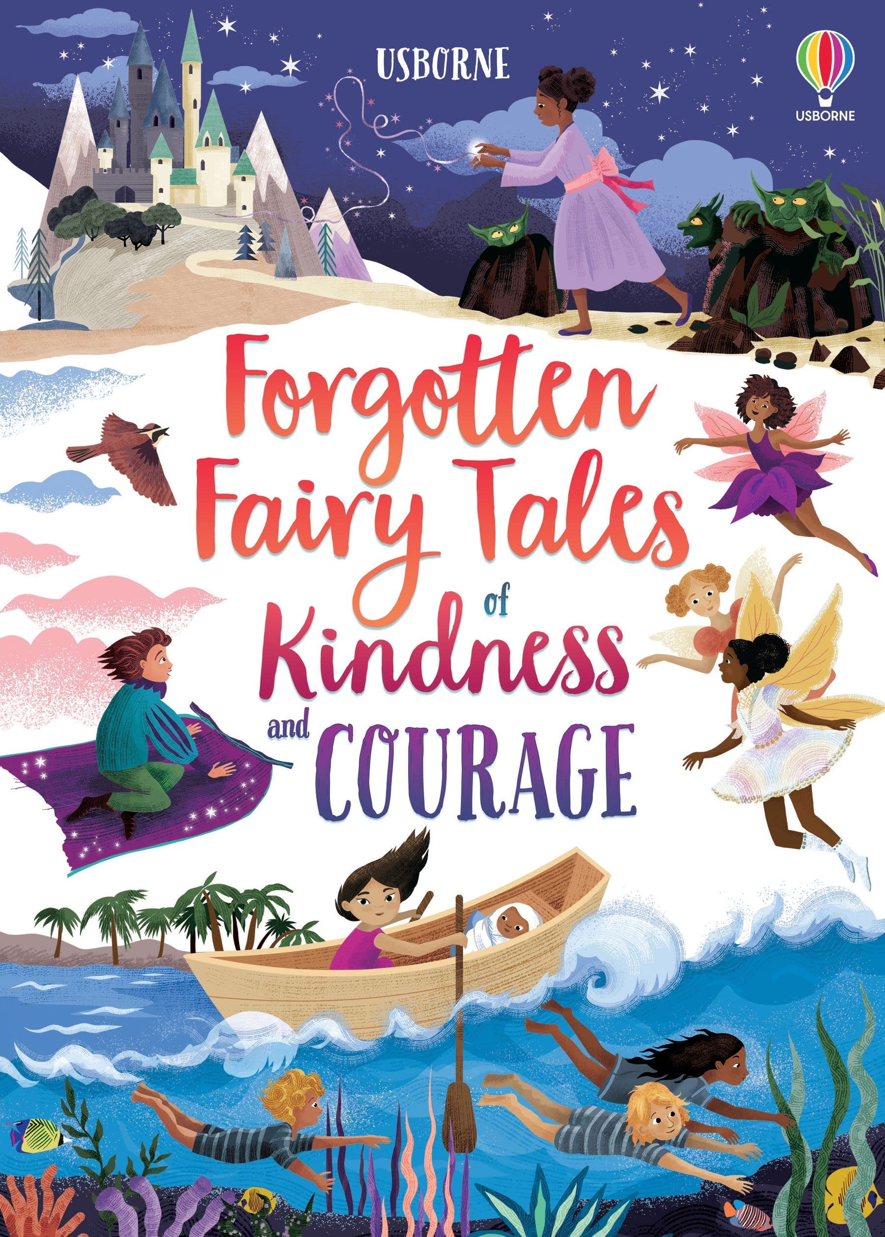 Usborne GB Forgotten Fairy Tales of Kindness and Courage Hardcover – Big Book, 7 January 2021