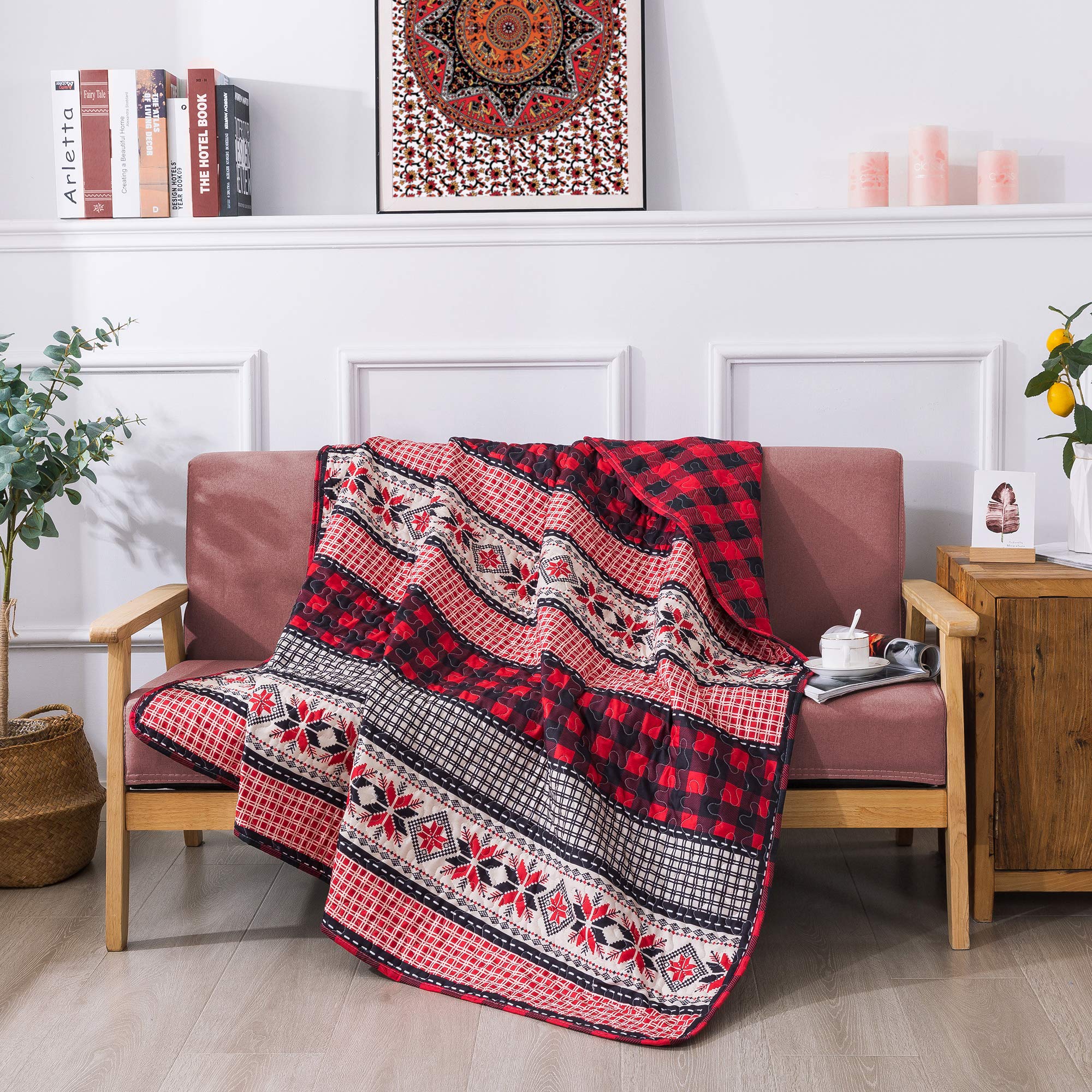 quilted lap blanket