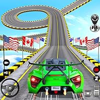 Mega Ramp Stunt Car Extreme Car Driving & Racing Games 2025