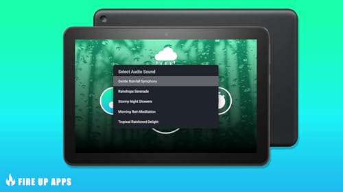 Rain Sounds : Relaxing Rain Sounds for Sleeping & Deep Sleep for Fire TV & Tablet