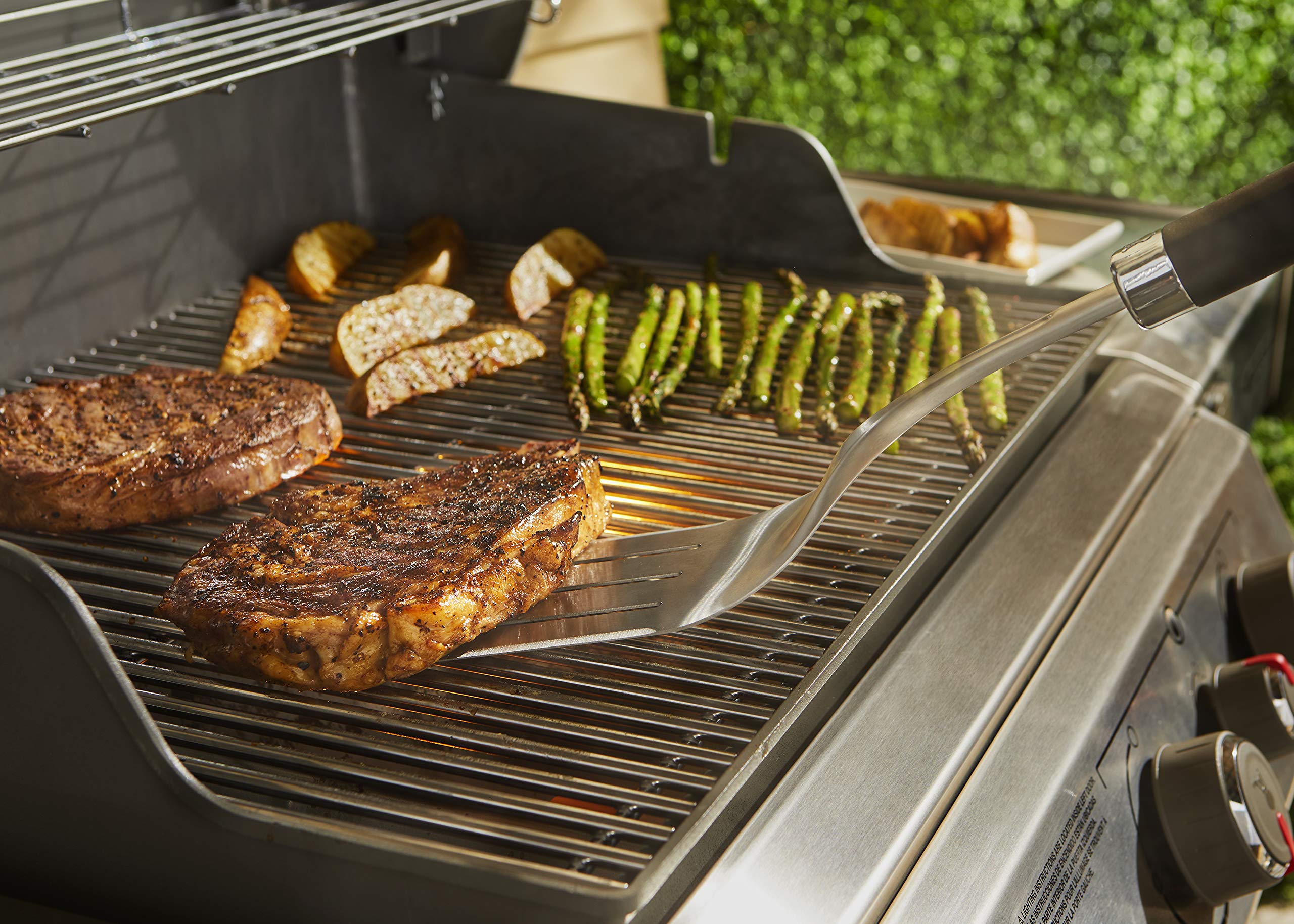 Amazon.com : Weber Premium Turner (46cm), Made of Stainless Steel