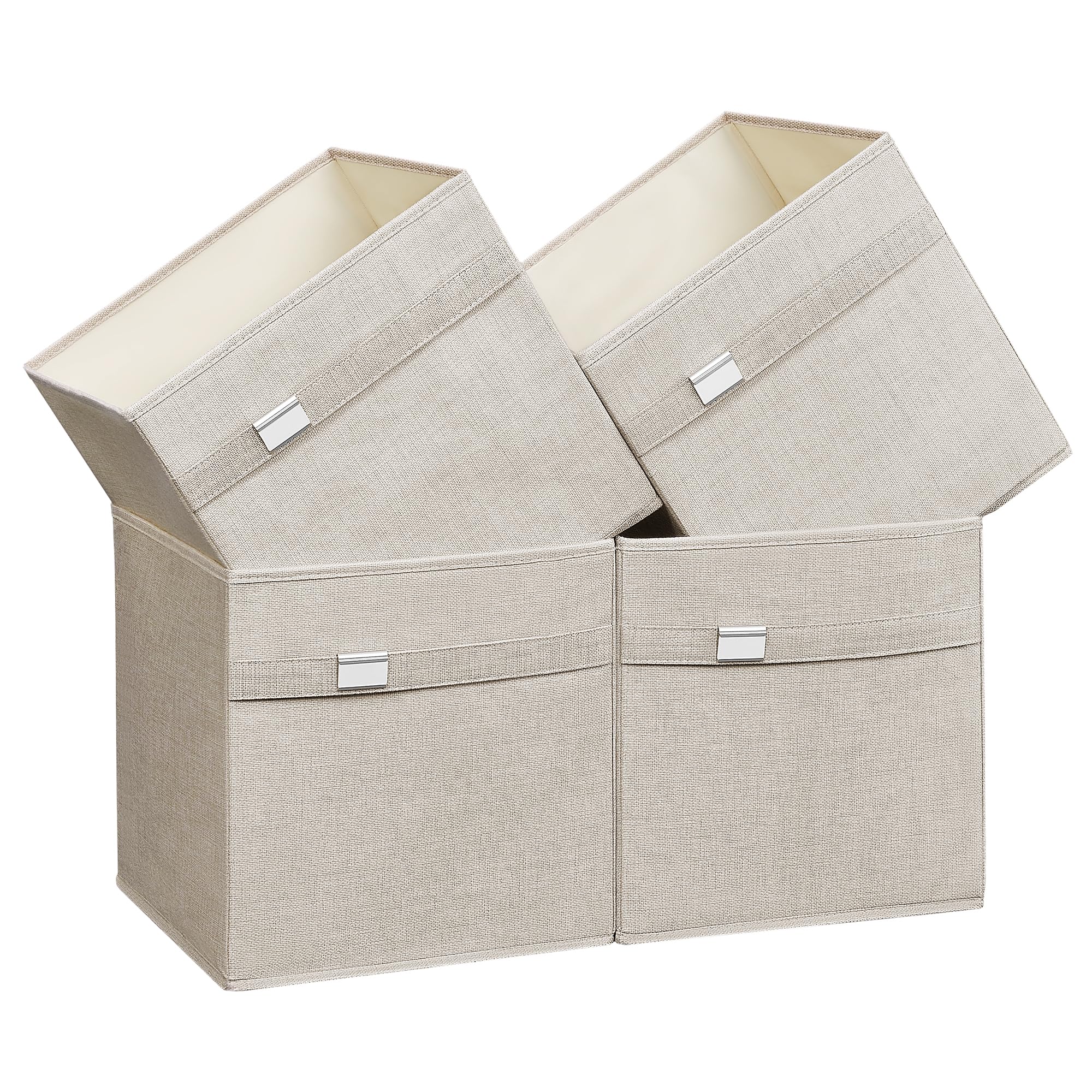 Amazon.com - SONGMICS Storage Cubes, Set of 4 Cube Storage