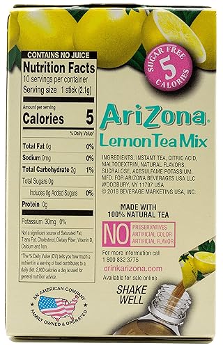 Miniatura 2 de AriZona - Juego de 10 palillos de té helado 6 unidades