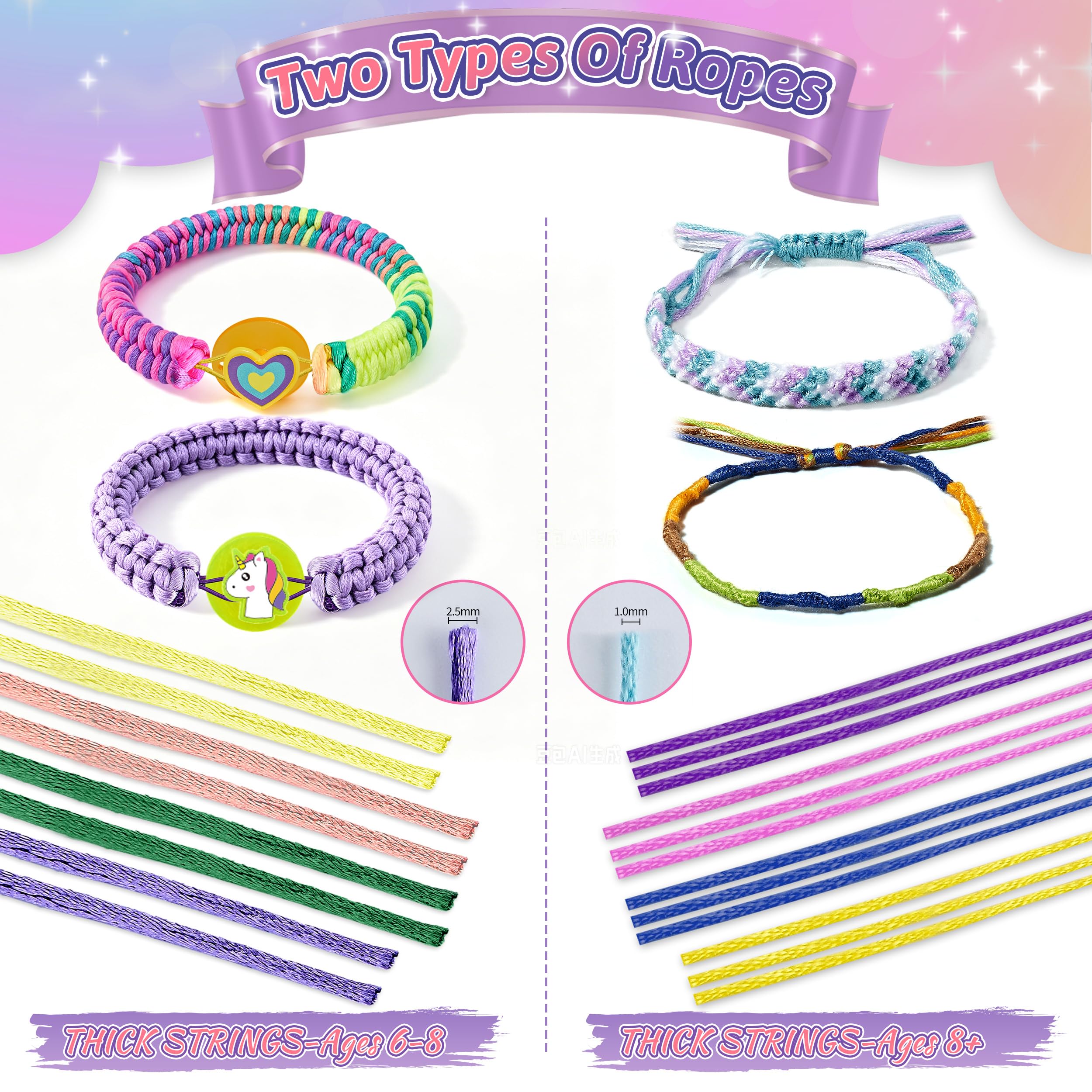Amazon.com: Chilpals Friendship Bracelet Making Kit for Girls 8-12