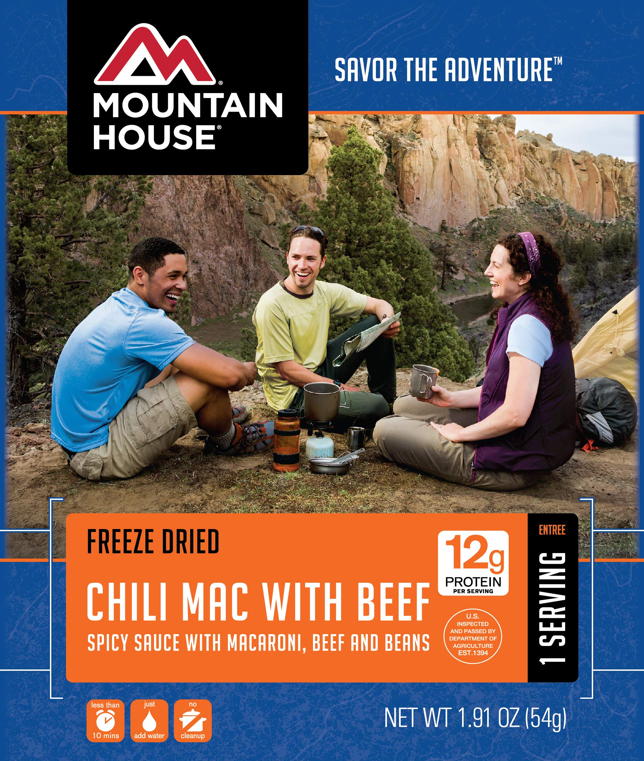 Mountain House Chili Mac with Beef, 4.8 oz.