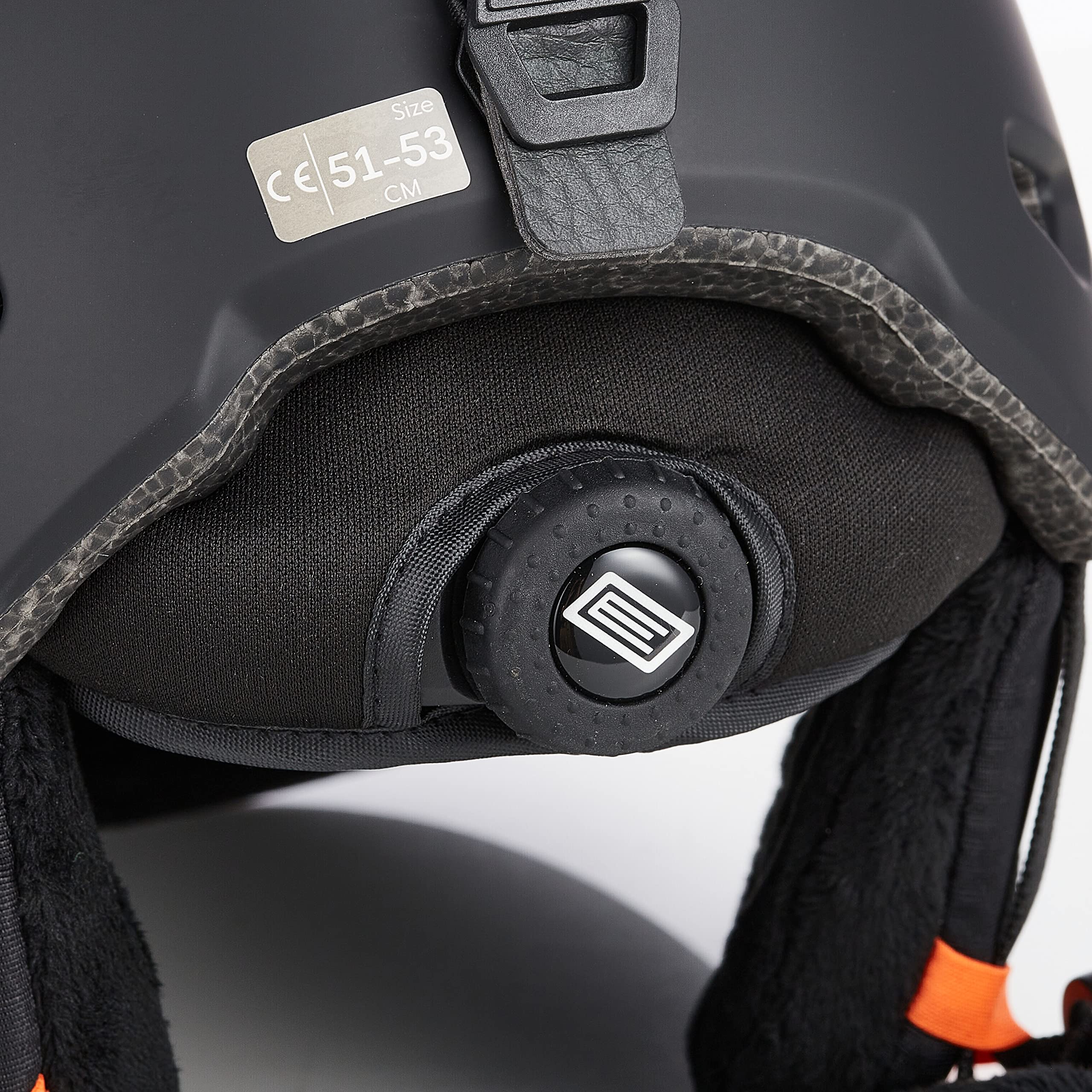 ORIGINE Casque de Ski Snowboard Sled Équipement de Loisirs de Plein air Casque de Sports de Neige pour Ski, Snowboard, motoneige Unisexe Adulte CE EN1077