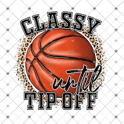 Miniatura 4 de Basketball Mom Leopard Sublimation Transfer, Printed, Ready to Use, Classy Until Tip Off, Design Transfer, Sublimation Image, Sports Mama (Adult