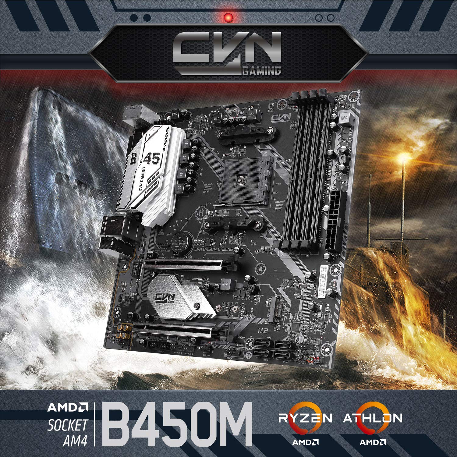 Amazon.com: Segotep CVN B450M Gaming V14 Micro ATX Motherboard