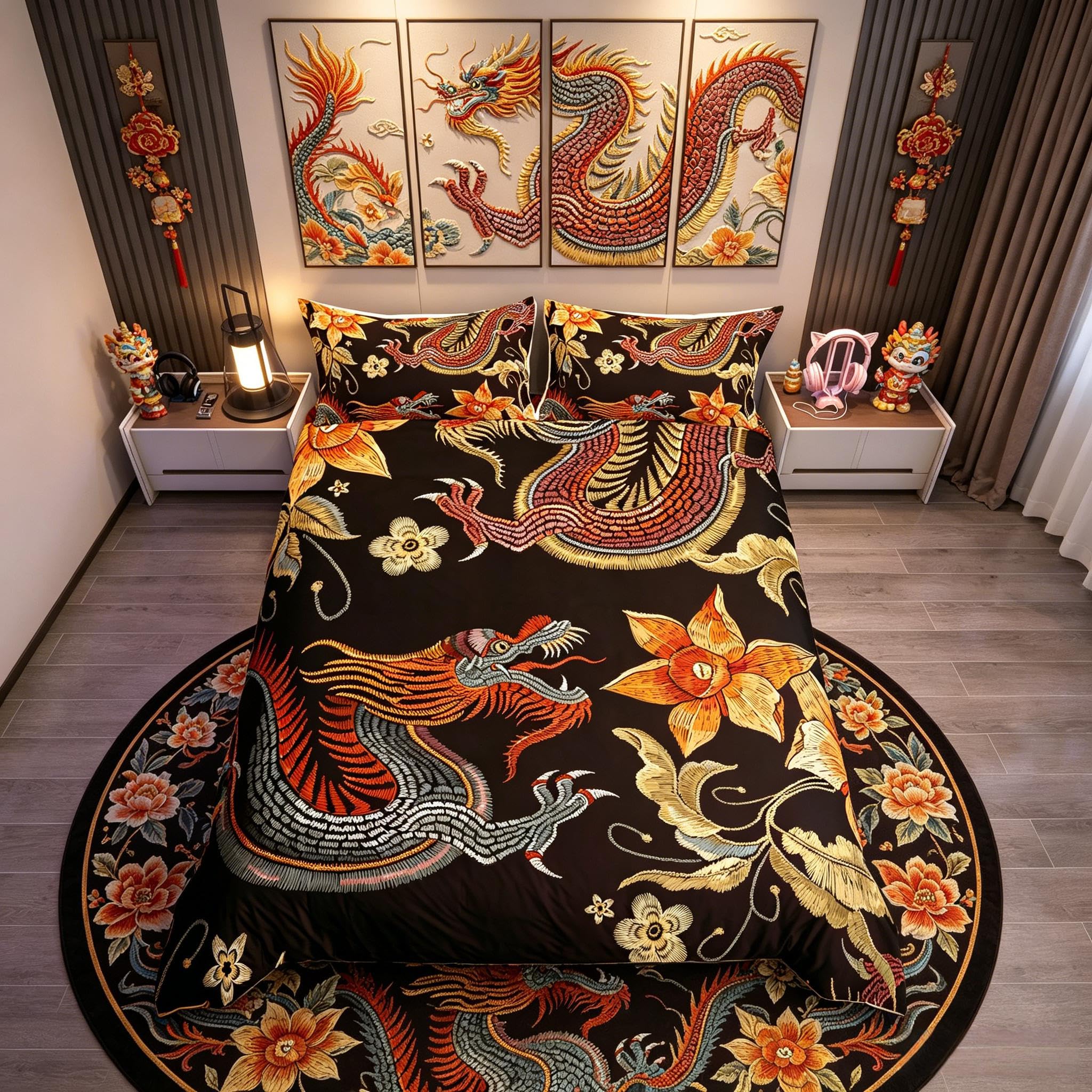 Lion Duvet Cover Safari Print Bedding 3D Wild Animal Pattern Bedding Set for Kids Adults 3D Wildlife Bedspread Cover Ultra Soft Room Decor King Size Bedclothes Zipper