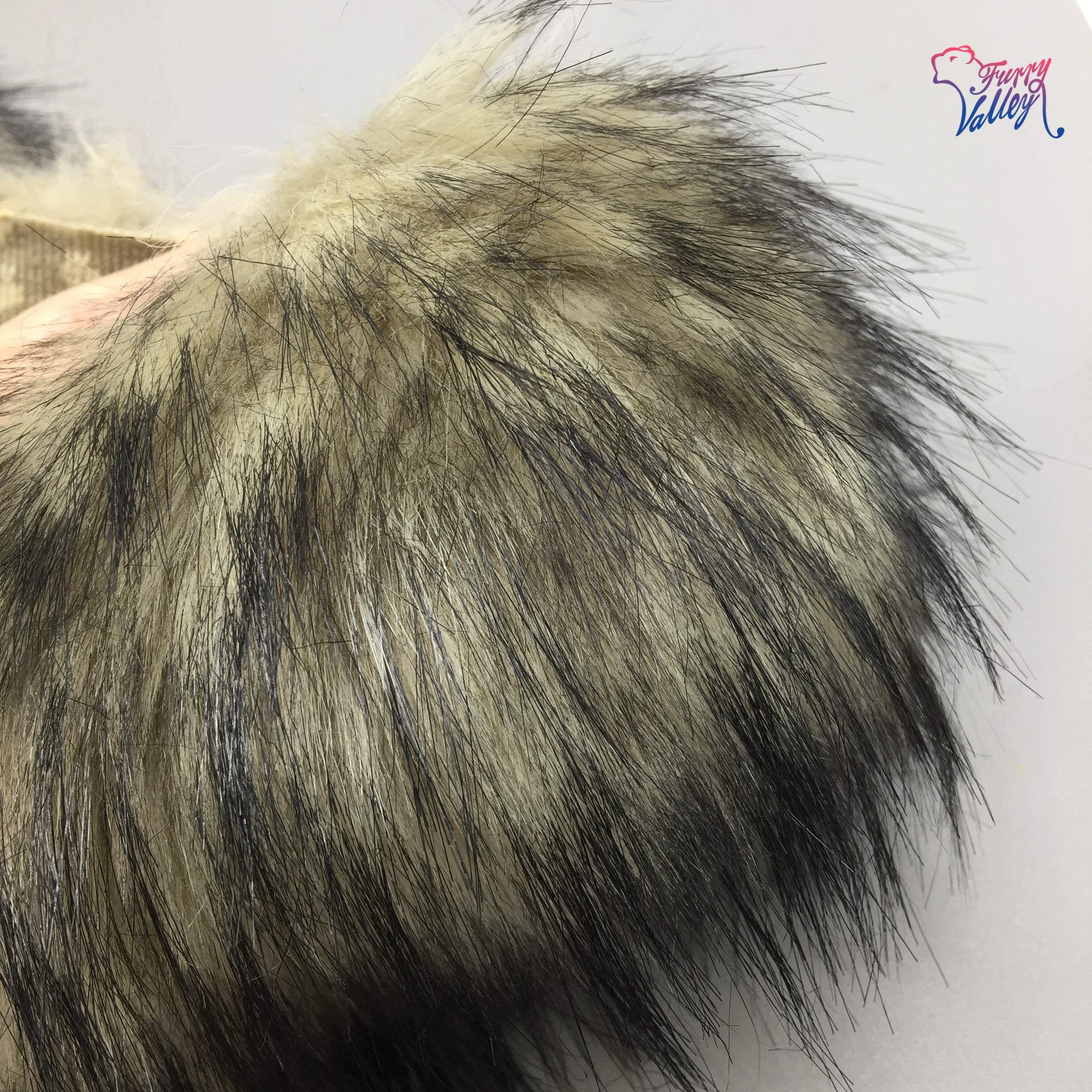 Ruban Fausse Fourrure Renard Furryvalley - 1.8m X 7.1cm - DIY Et Couture