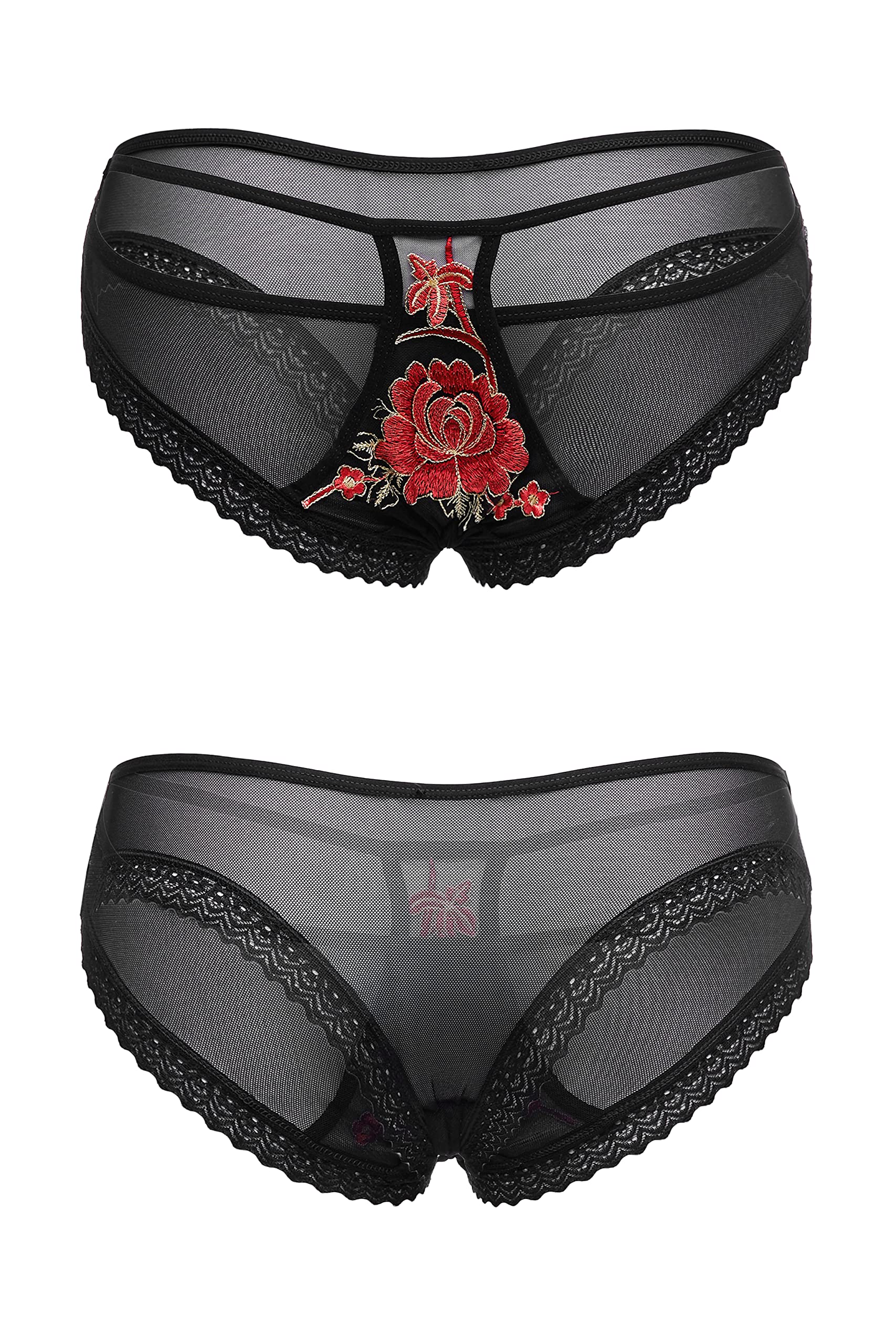 le CABARET LINGERIEWomen's Sexy Floral Print Underwear Underwear Lingerie Embroidery