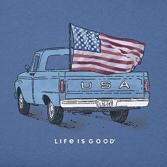 Life is Good Men's Short Sleeve Crusher Tee