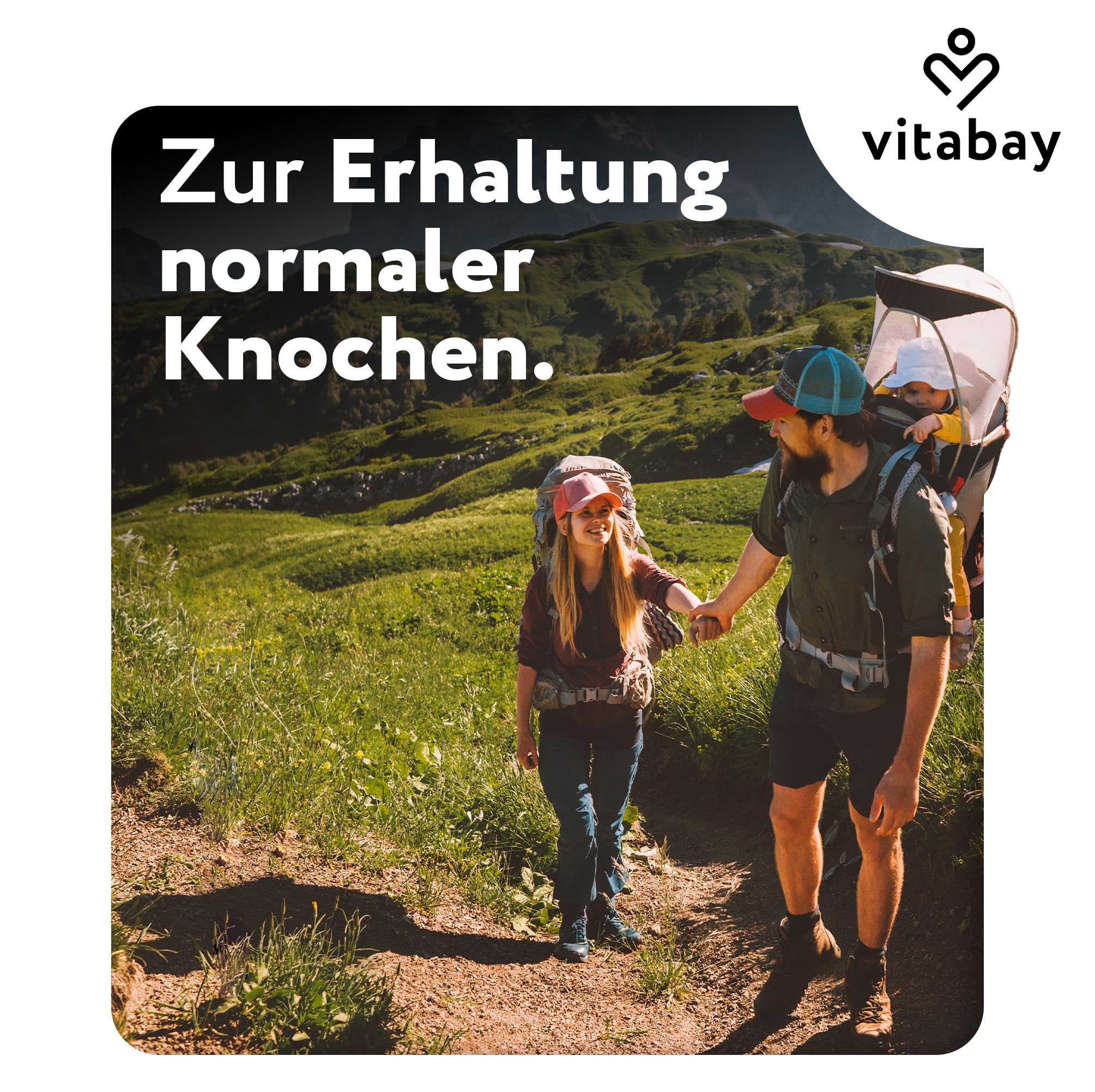 Vitabay Vitamin D3 Depot 20.000 I.E. – 1095 vegane Tabletten | hochdosiert & vegan – ohne Zusatzstoffe – laborgeprüft – Vorrat für sehr lange Zeit