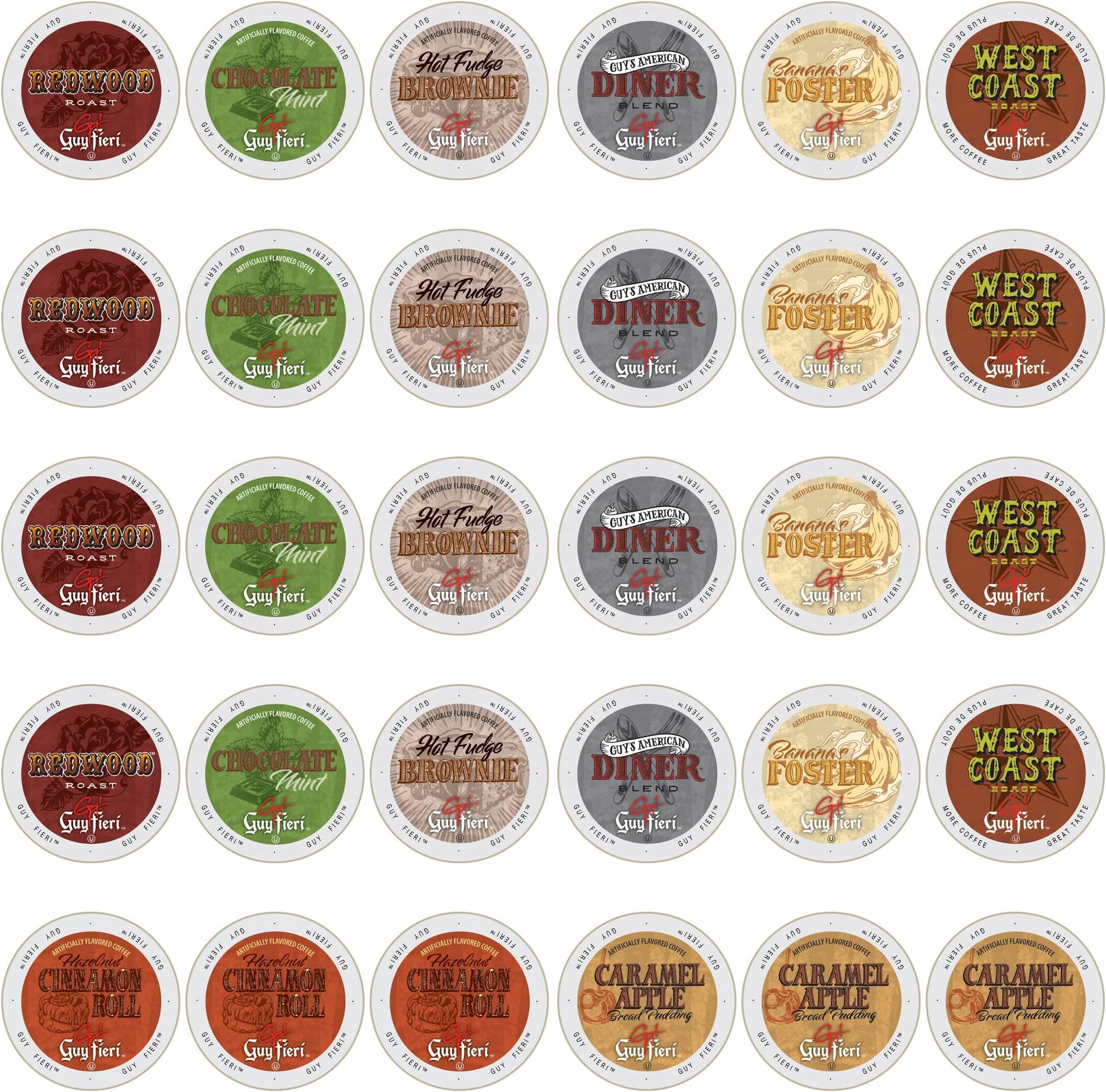 Guy Fieri Flavortown Roasts Coffee Pods, West Coast Roast