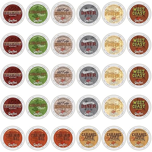 Miniatura 8 de Perfect Samplers Paquete variado de cápsulas de café caramelo café tostado medio para máquinas Keurig K Cup muestras de cápsulas de café con sabor a