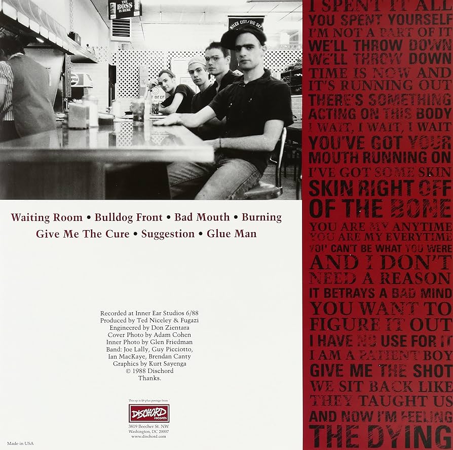 【UKオリジナル盤】Fugazi Instrument レコード　LP Fugazi – Instrument Soundtrack – Vinyl (Burgundy Red, LP