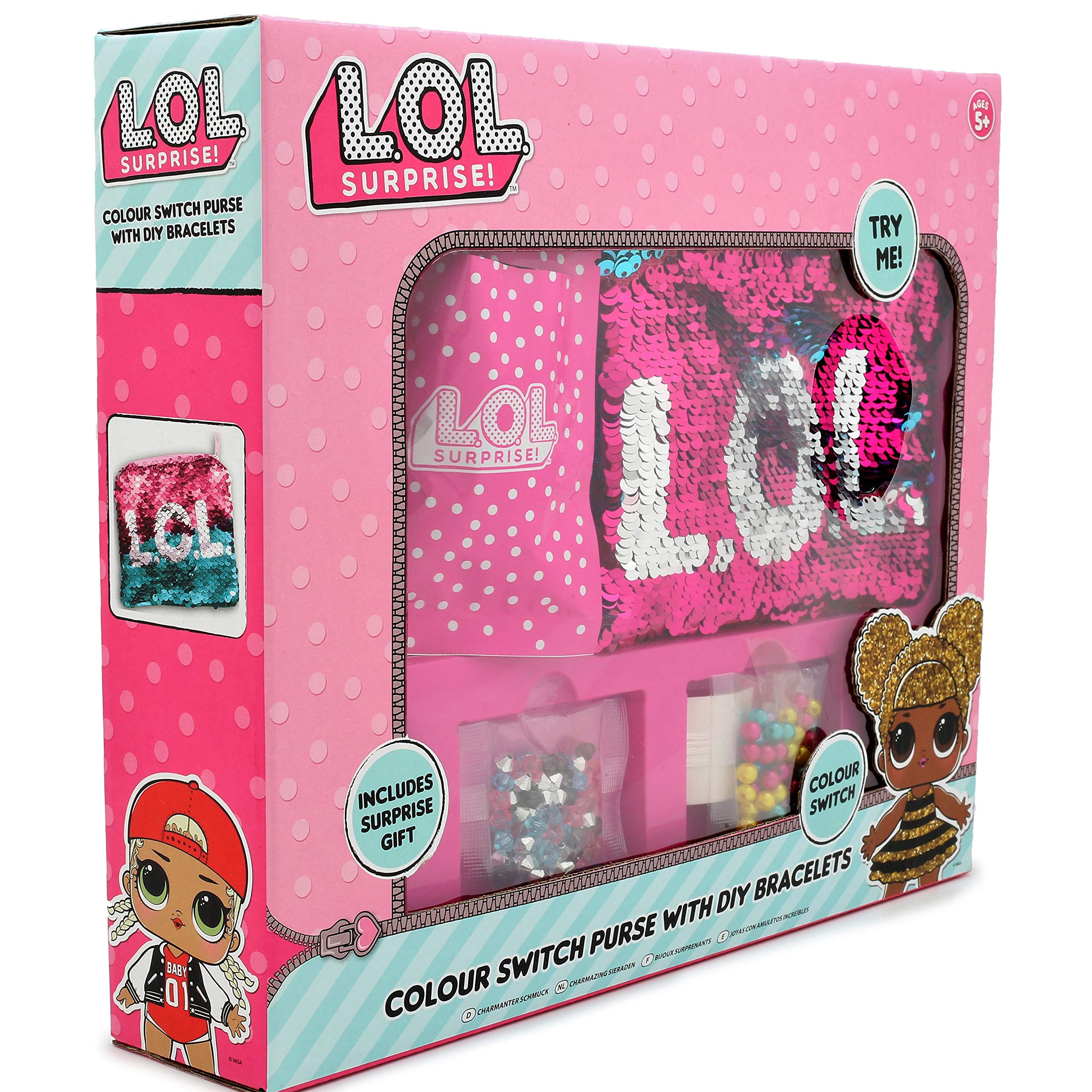 lol surprise sequin purse