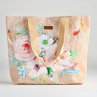 Vista 31 de Maison d' Hermine Bolsa de lona para mujer, bolsa de lona de algodón reutilizable para el hombro, bolsas de comestibles a granel con asa para 01