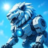 Snow Lion Robot Transformation Car Game: Robot Fighting Action