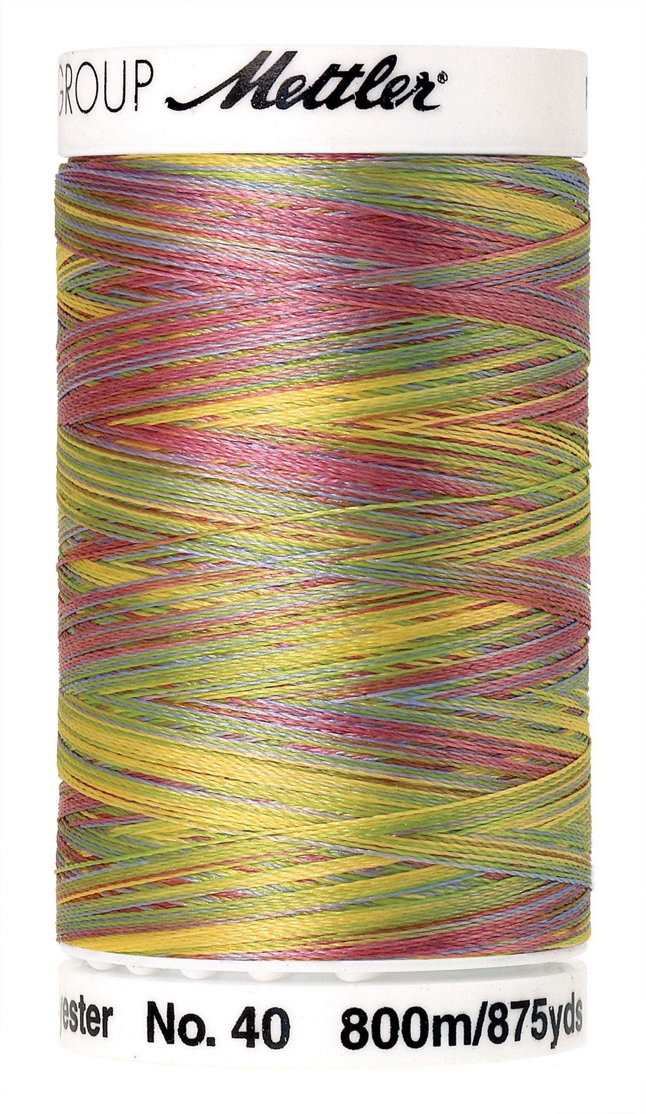 Fil multi-polyester Mettler Poly Sheen 800 m broderie machine