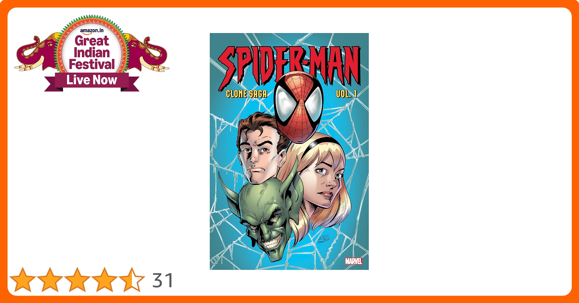 Spider-Man Clone Saga Omnibus 1 & 2 英語版 Spider-Man Clone Saga Omnibus 1 & 2 英語版 - メルカリ