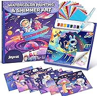 Vista 11 de JoyCat Libros para Colorear con Agua, Actividad de Arte y Manualidades, Arte de Princesa Sin Desorden para Niños de 4-8 Años, Kits y Suministros