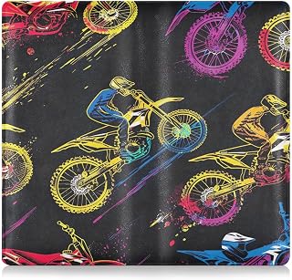 Kigai Motorcyclist Car Registration and Insurance Holder Vehicle Glove Box Comparment Organizer Wallet Auto Accessories Case for Cards, Essential Document, Driver License