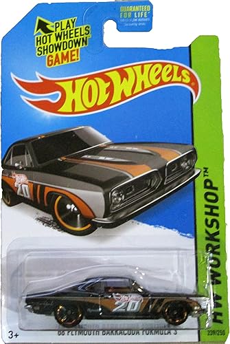 Miniatura 1 de Mattel Hot Wheels - Taller de HW 2014 - Muscle Mania - Plymouth Barracuda Formula S '68