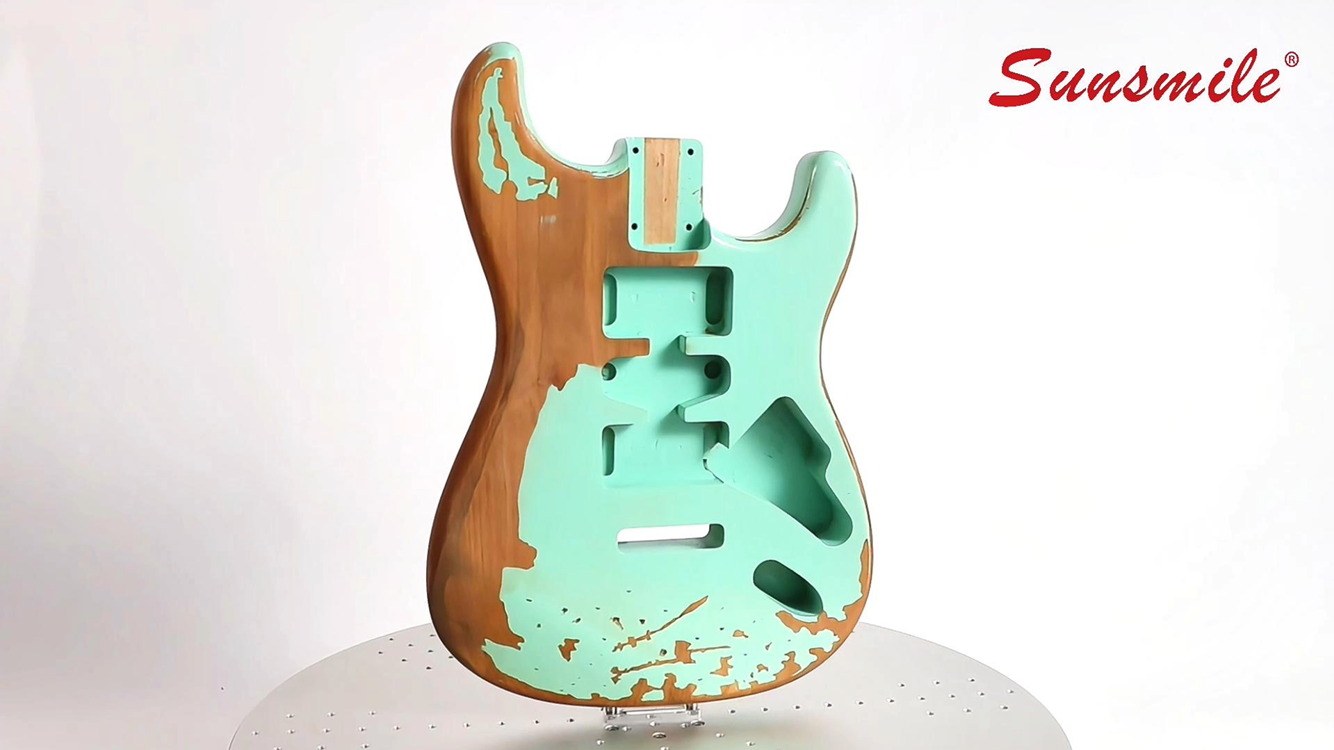 Amazon.com: Sunsmile Relic Electric Guitar Body Nitro Top Alder
