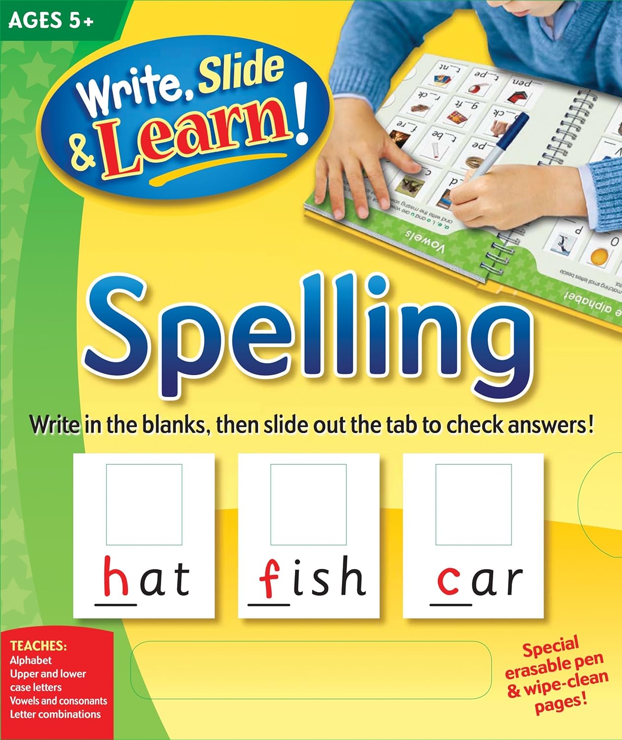 Spelling (Write, Slide & Learn): HINKLER BOOKS: 9780824914028: Amazon ...
