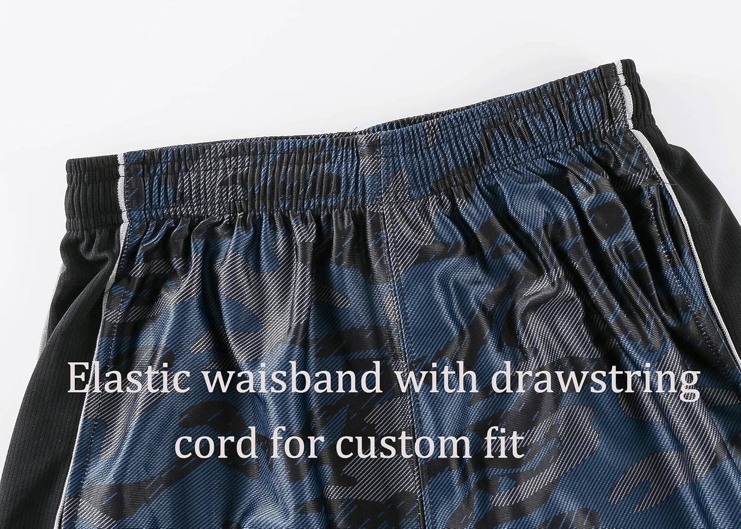 Abovewater Men's Basketball Shorts Quick-Dry Running & Gym Shorts with Drawstring & Pockets - Image 6