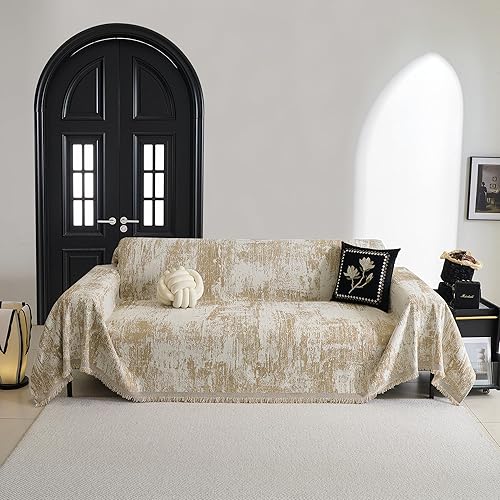 Miniatura 113 de MYSKY HOME Funda de Sofá Fundas de Sofá Fundas de Sofá para Sofá de 3 Cojines Apto para Mascotas, Funda de Sofá en Forma de L Fundas de Sofá Verde