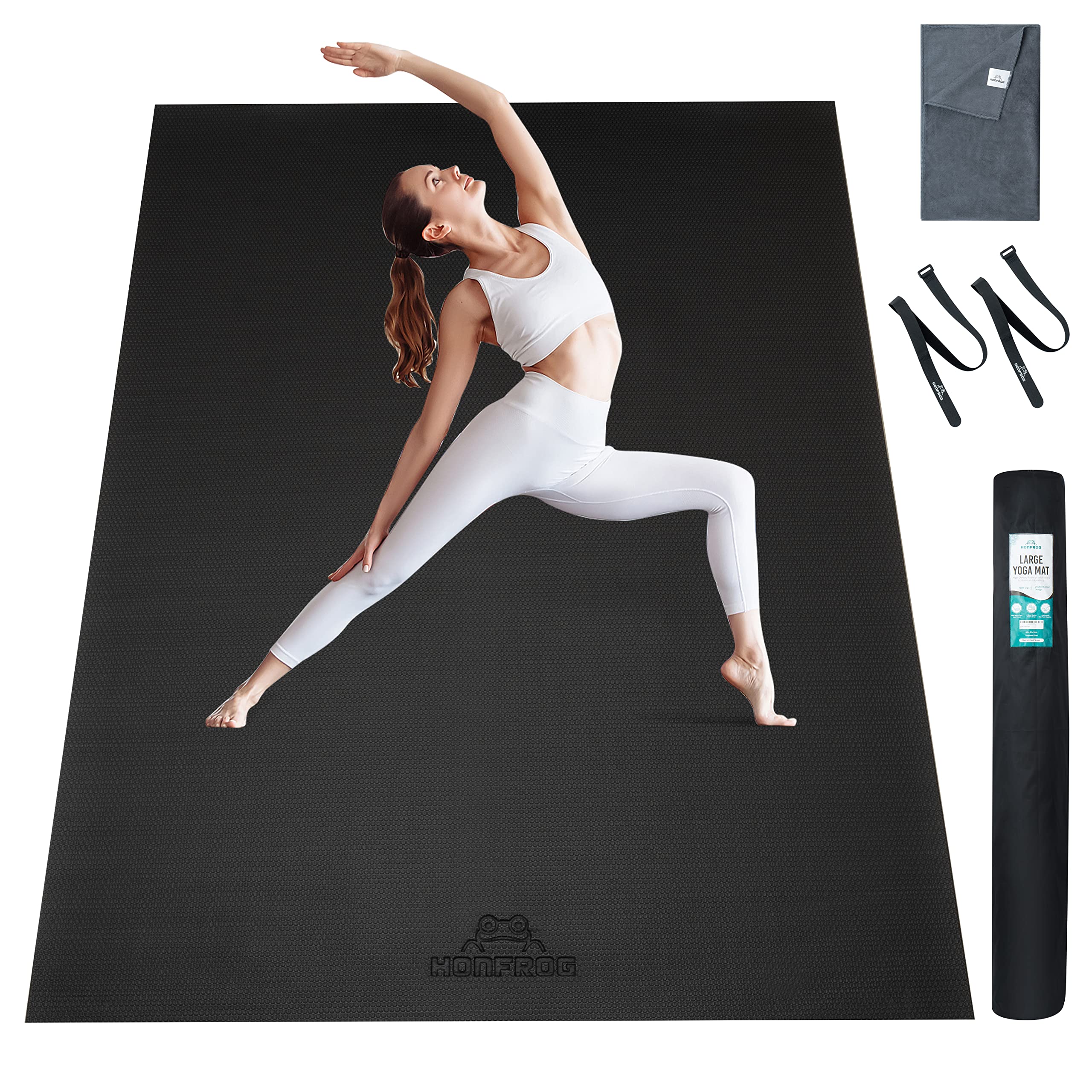Large yoga mat 6x4 Extra Large Yoga mat thick 72”x48”x8mm, floor mats