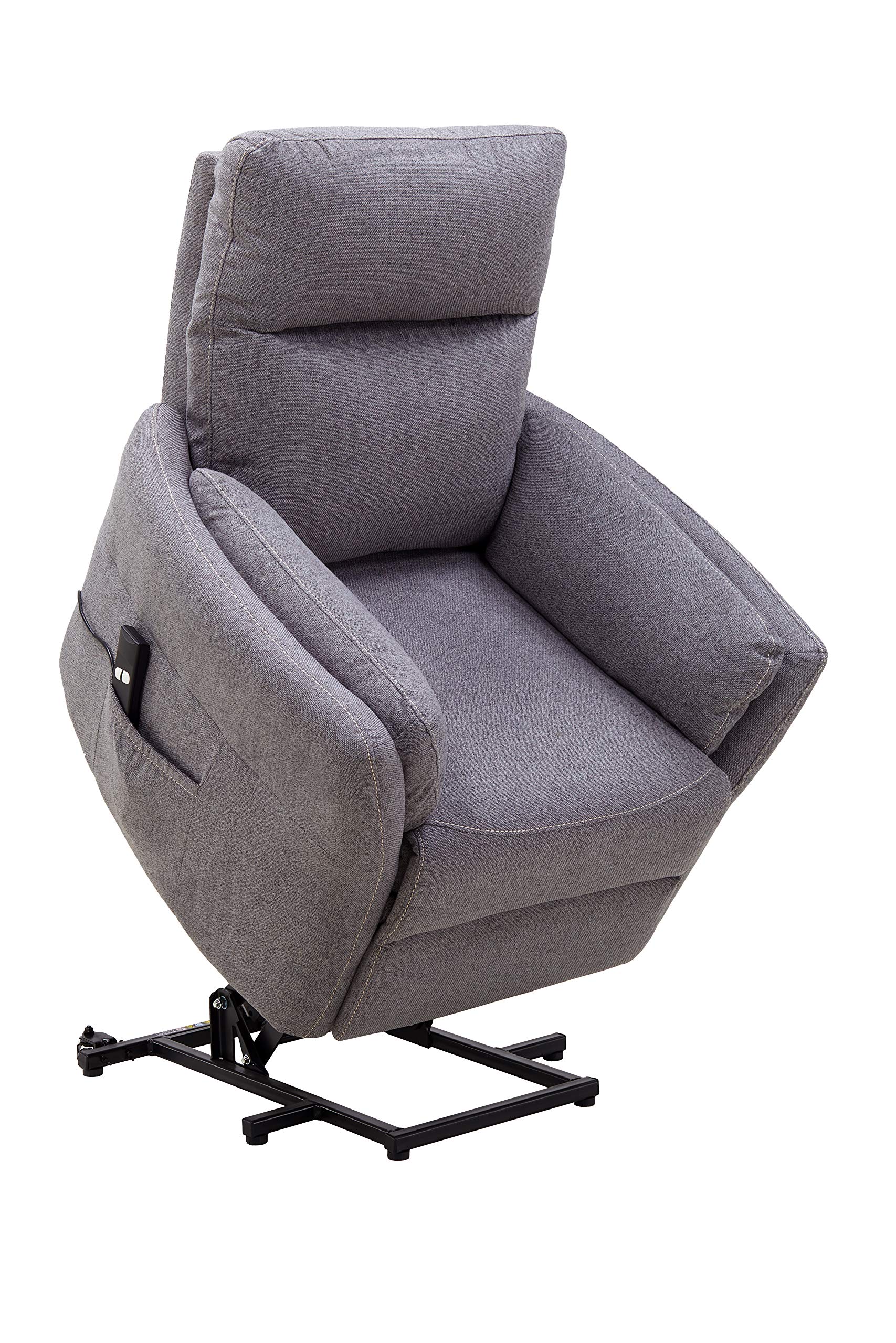Astan Hogar Sillón Relax con Función Auto-Ayuda (Levanta Personas), Reclinación Eléctrica, Modelo Vito AH-AR10300GR