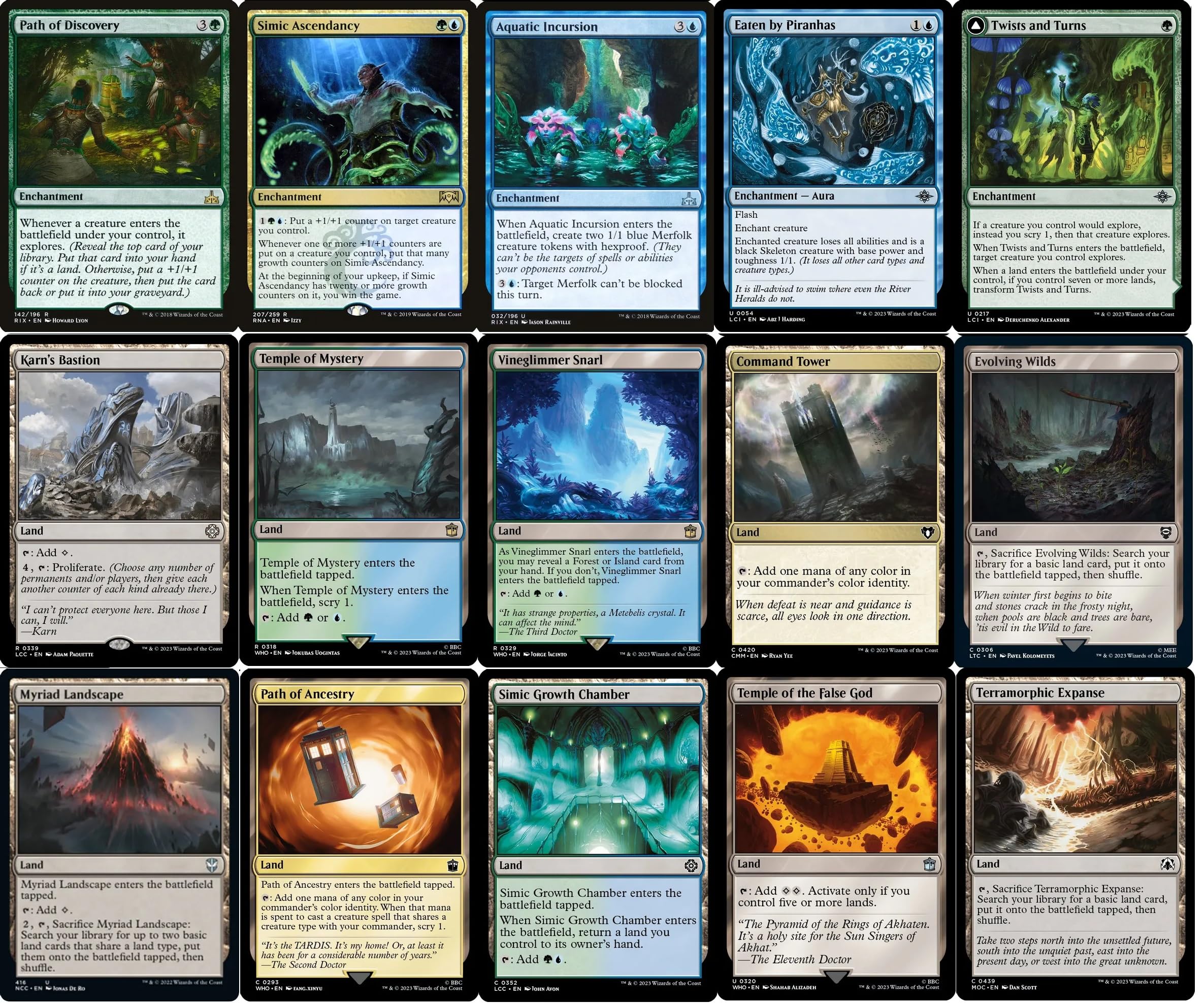 Amazon.co.jp: エリートコマンダー マーフォークデッキ - シミック