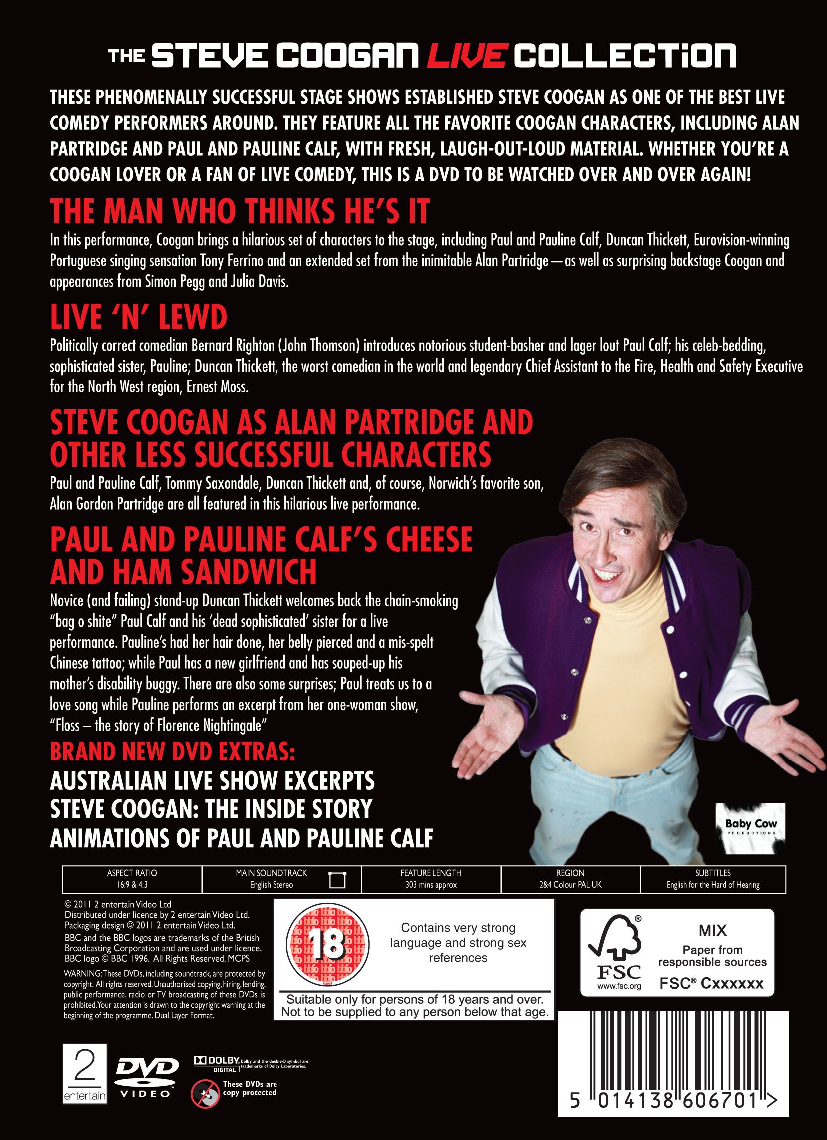 Steve Coogan - Live Box Set