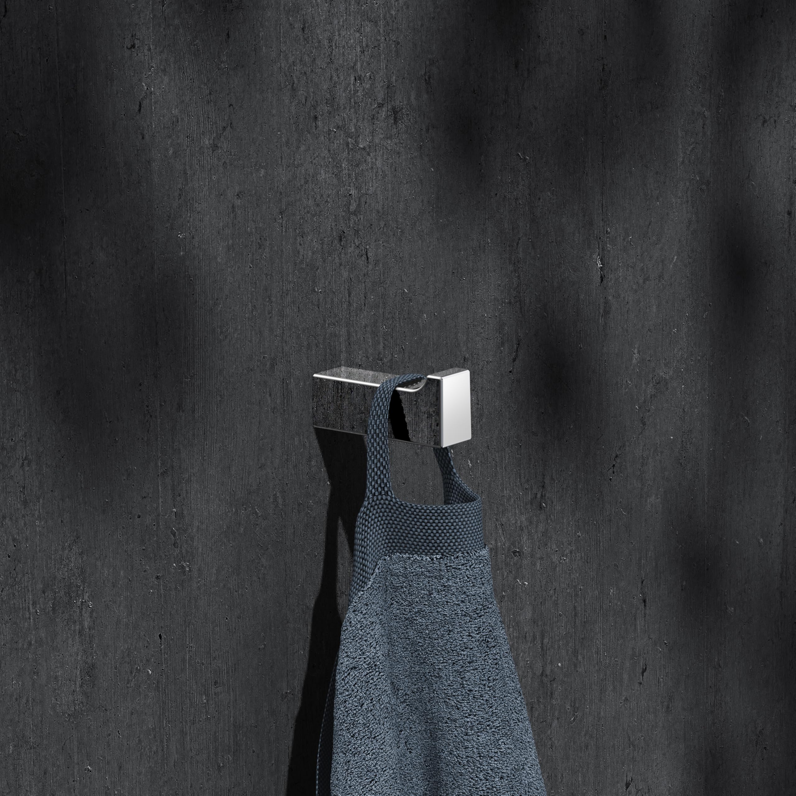 Marho Handdoekhaak Luxor klein gun metal kopen? Handdoekhaken & handdoekhouders