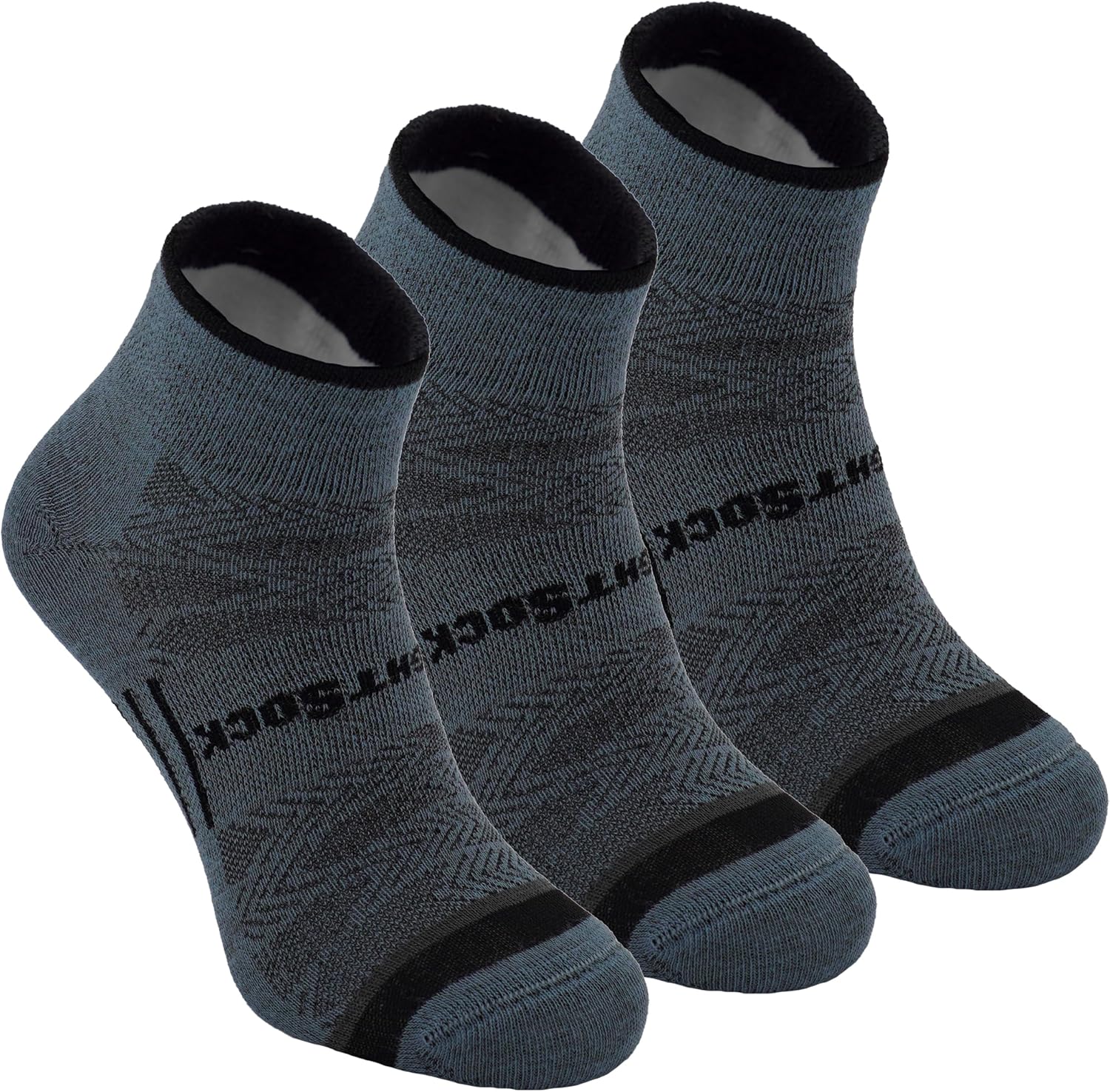 Wrightsock CoolMesh II Quarter Running Socks for Men and Women – Eco-Friendly Anti Blister Socks - American Made