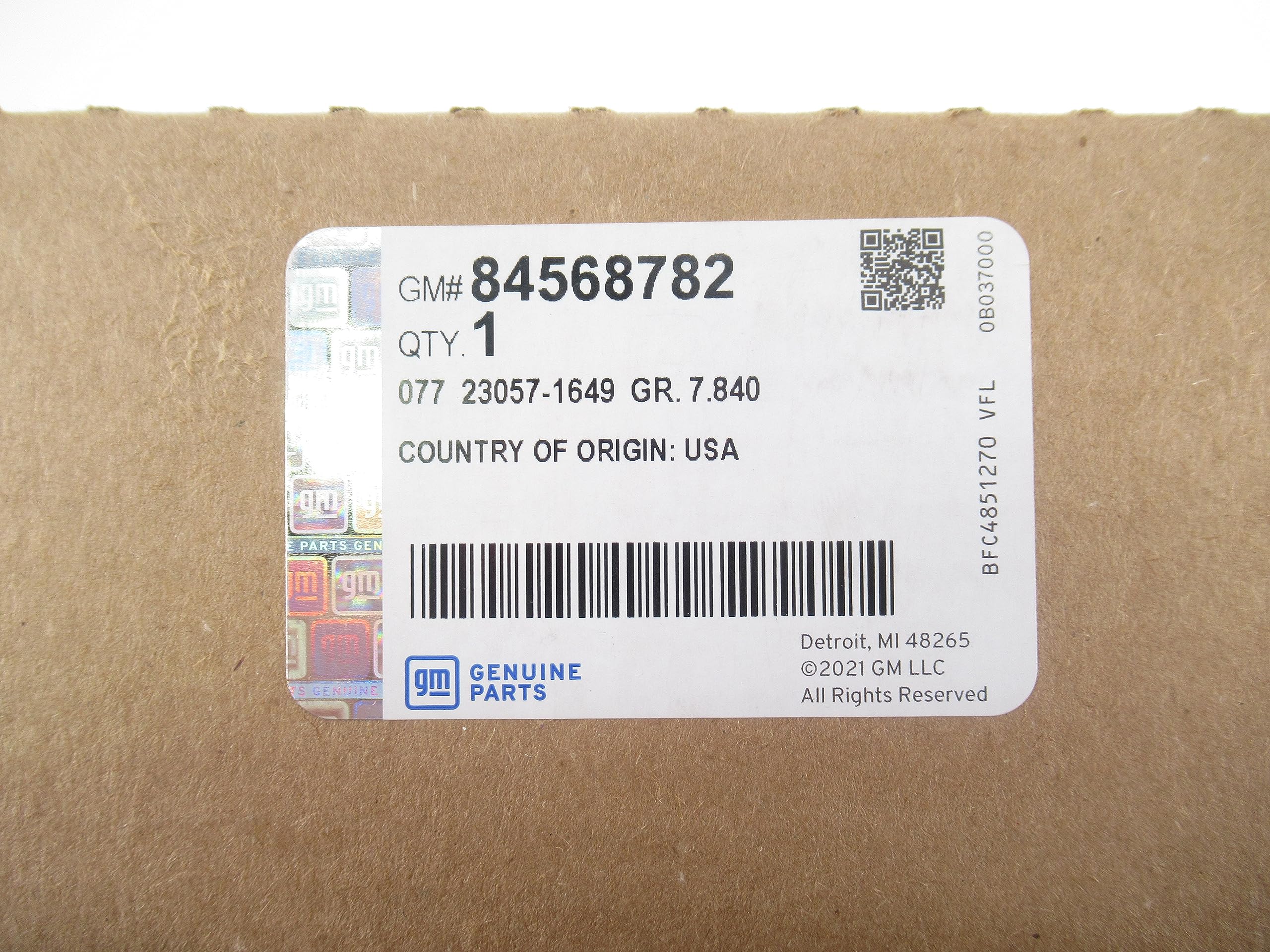 Amazon.com: OEM Genuine GM Front Bumper Absorber Support Bracket 
