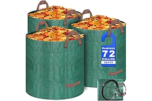 Remiawy Yard Waste Reusable Grass Bags