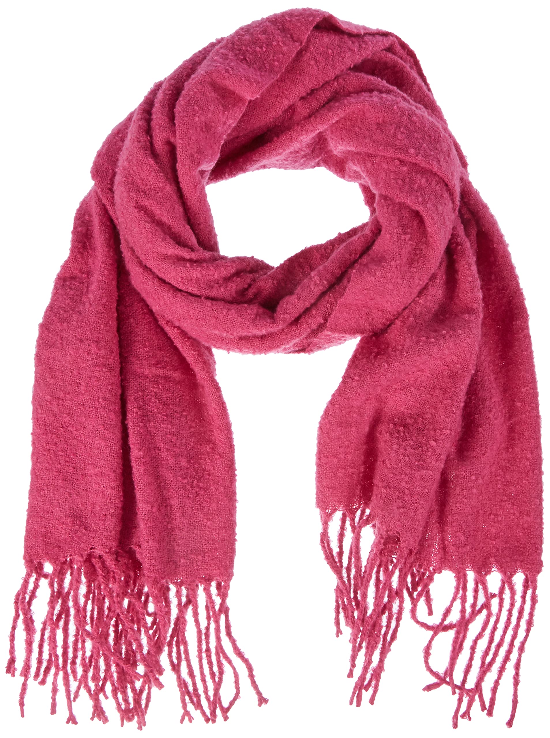 ONLY Onllima Women's Long Frill Scarf CC Scarf, Strawberry Moon, One size